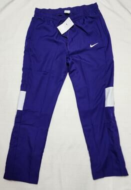Nike Dri-Fit Womens Purple Track Pants Size LARGE